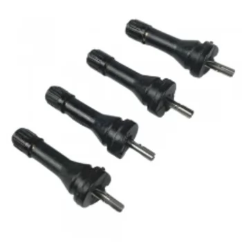 Válvula de Borracha para pneus sem câmara TR413 TPMS Fiat Toro 4 peças - Huntec
