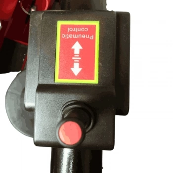 DESMONTADORA DE PNEUS AUTOMÁTICA TRIFÁSICA - HT 6550R HUNTEC vermelha
