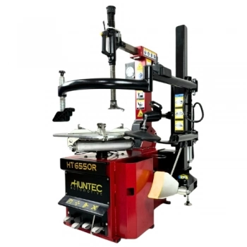 DESMONTADORA DE PNEUS AUTOMÁTICA TRIFÁSICA - HT 6550R HUNTEC vermelha